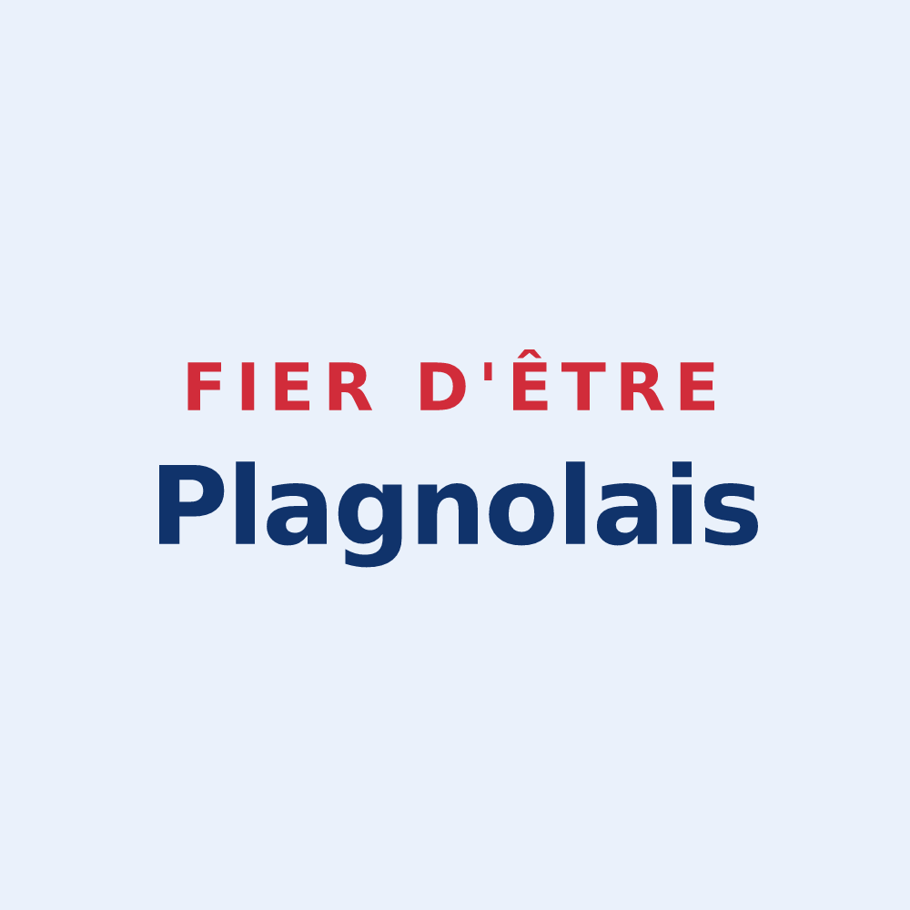 Sticker « Fier d'être Plagnolais » — design pour Plagnole