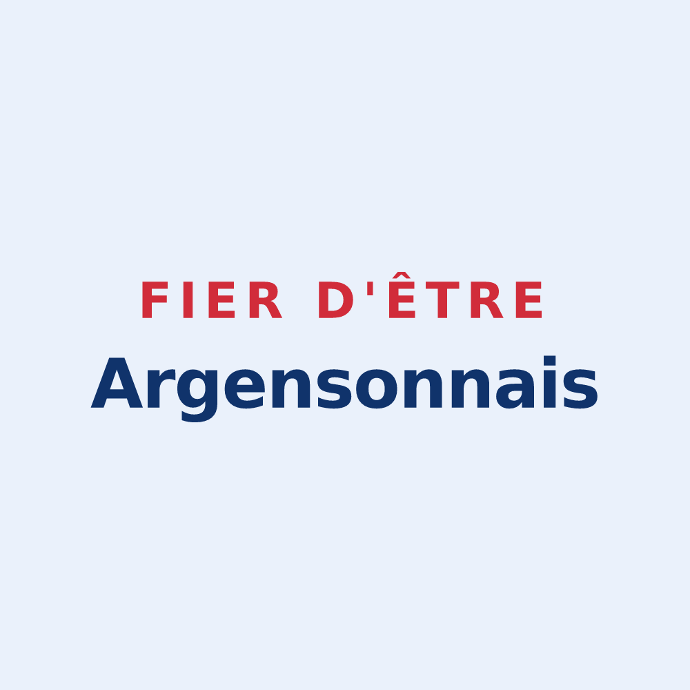 Sticker « Fier d'être Argensonnais » — design pour Plaine-d'Argenson