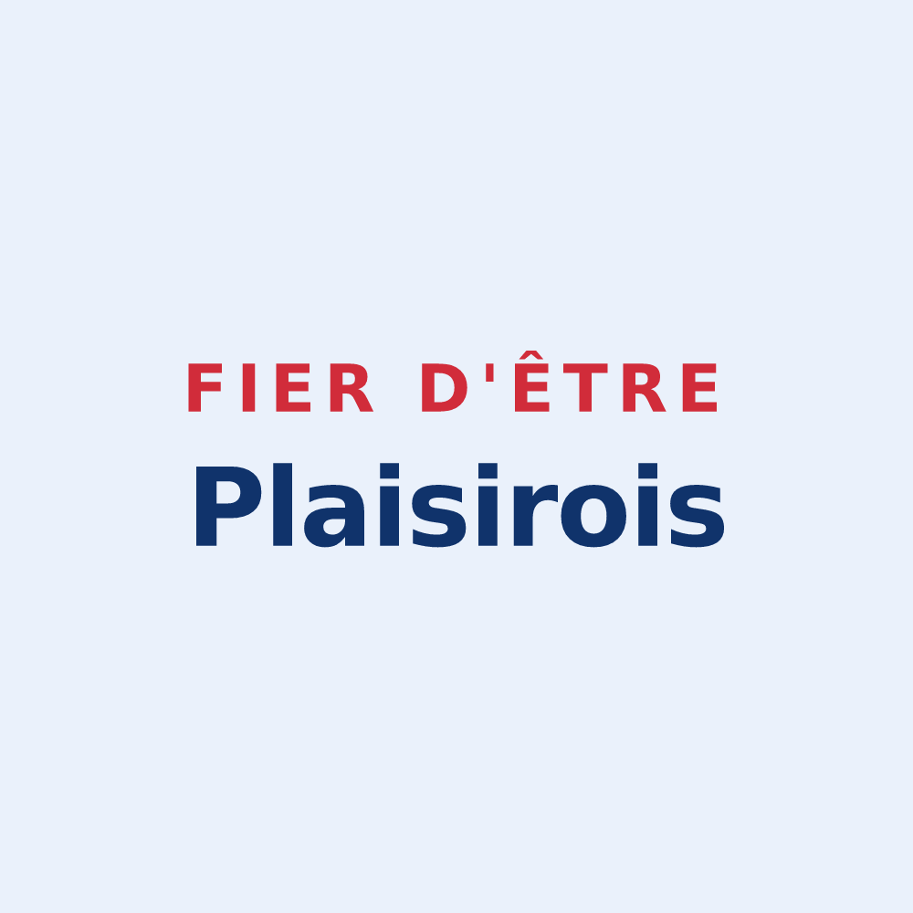 Sticker « Fier d'être Plaisirois » — design pour Plaisir
