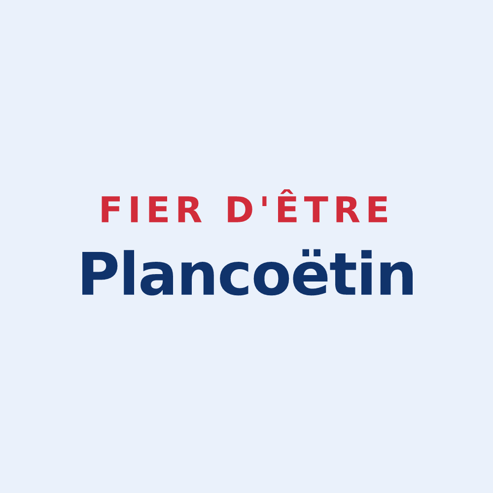 Sticker « Fier d'être Plancoëtin » — design pour Plancoët