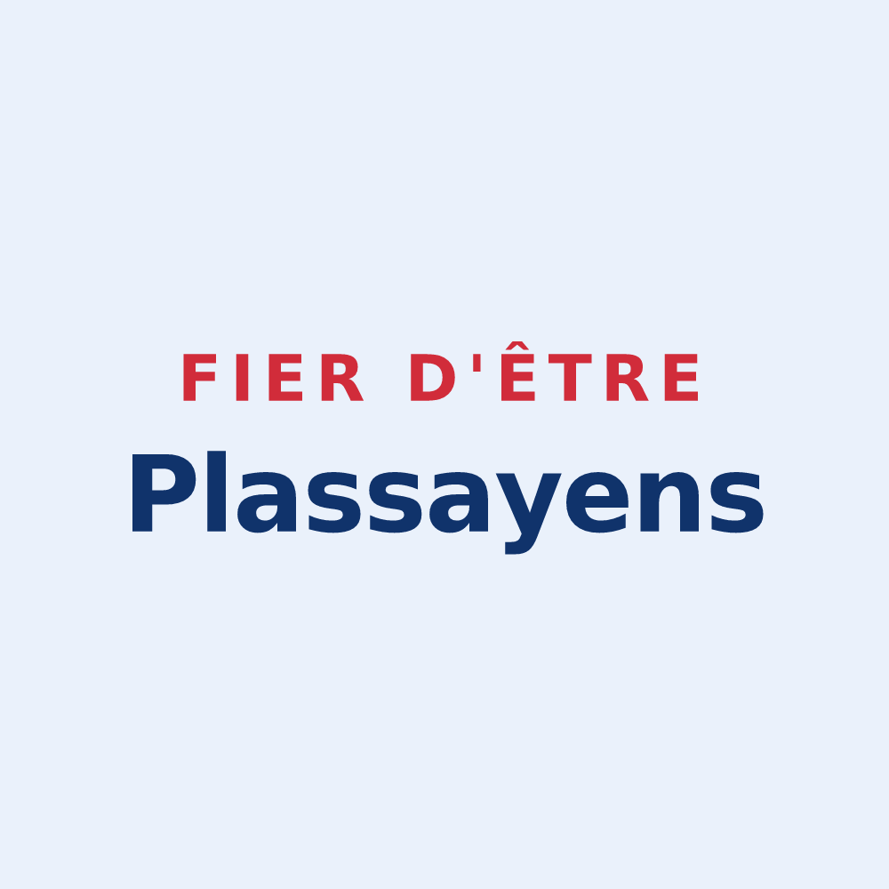 Sticker « Fier d'être Plassayens » — design pour Plassay
