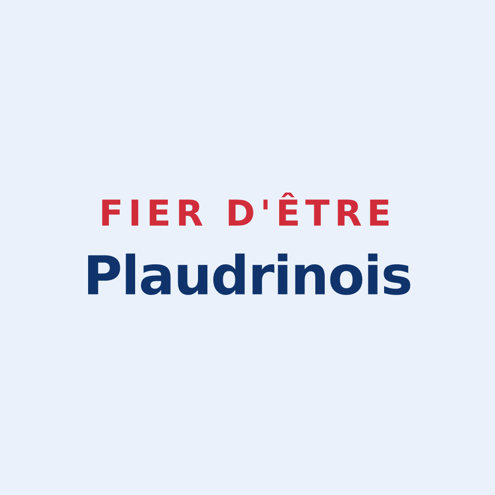 Sticker « Fier d'être Plaudrinois » — design pour Plaudren