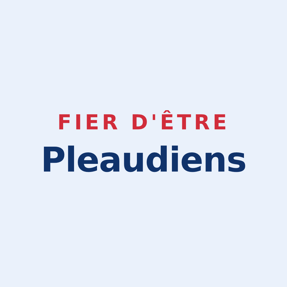 Sticker « Fier d'être Pleaudiens » — design pour Pleaux