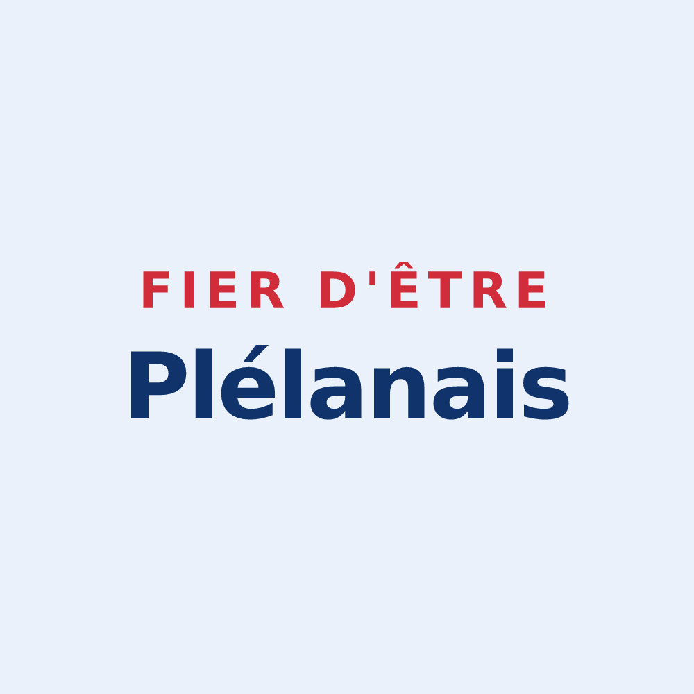 Sticker « Fier d'être Plélanais » — design pour Plélan-le-Petit