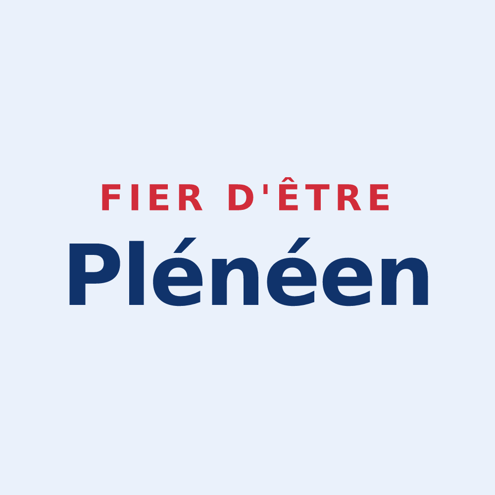 Sticker « Fier d'être Plénéen » — design pour Plénée-Jugon