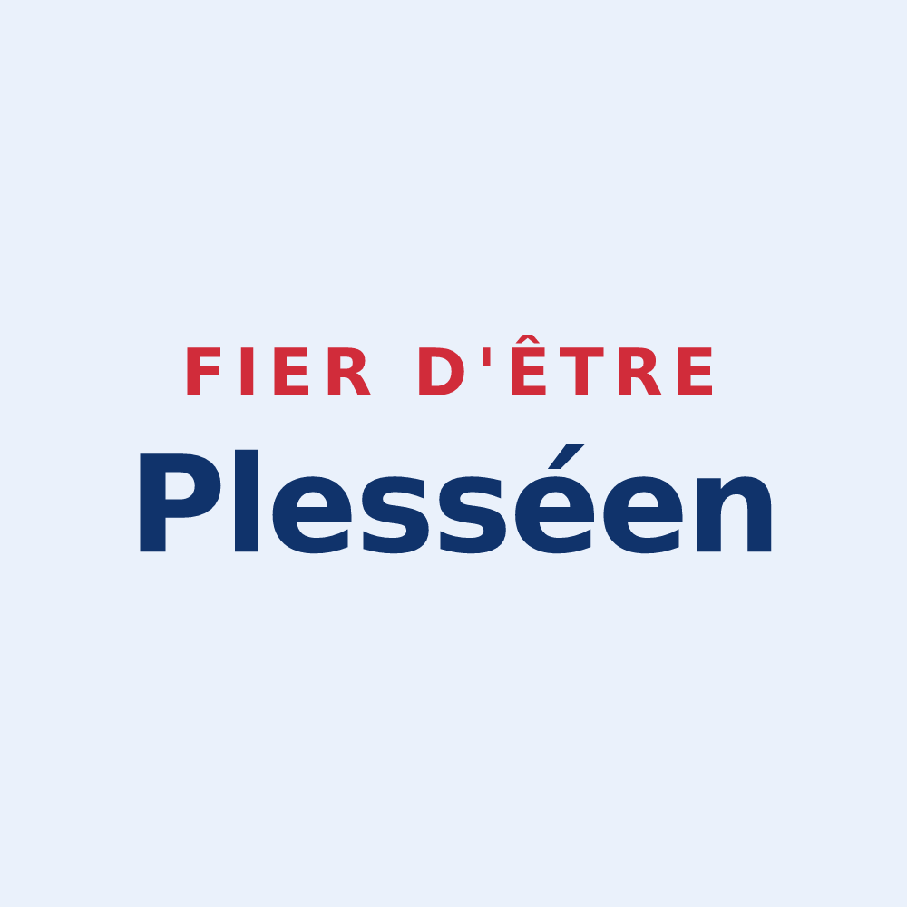 Sticker « Fier d'être Plesséen » — design pour Plessé