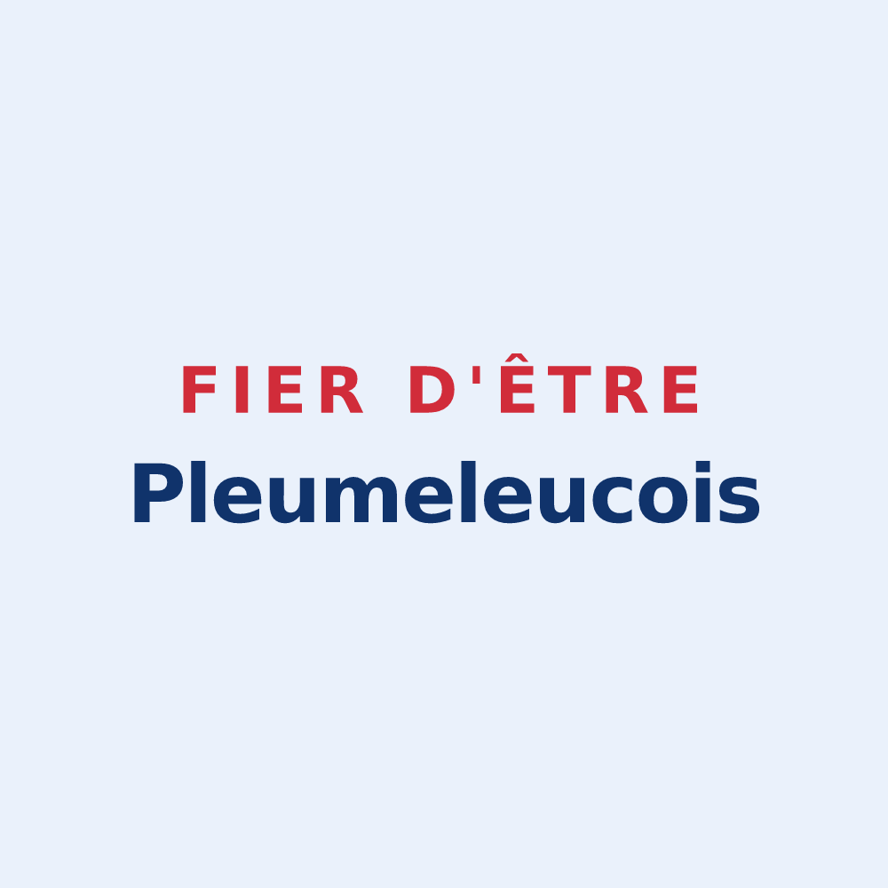 Sticker « Fier d'être Pleumeleucois » — design pour Pleumeleuc