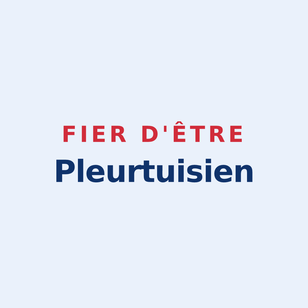 Sticker « Fier d'être Pleurtuisien » — design pour Pleurtuit