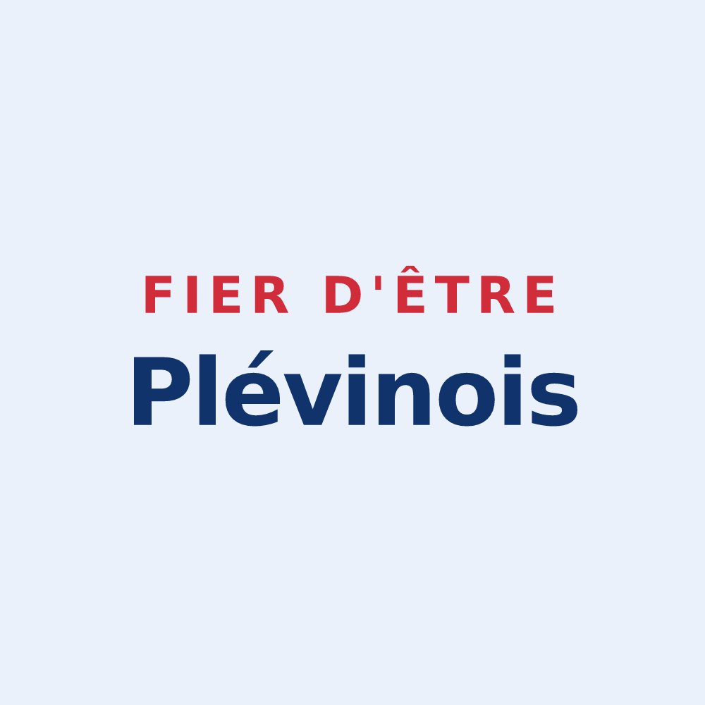 Sticker « Fier d'être Plévinois » — design pour Plévin