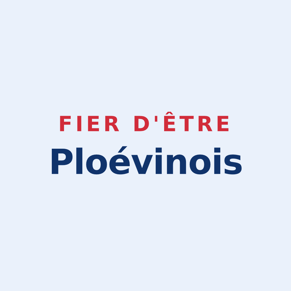 Sticker « Fier d'être Ploévinois » — design pour Ploéven