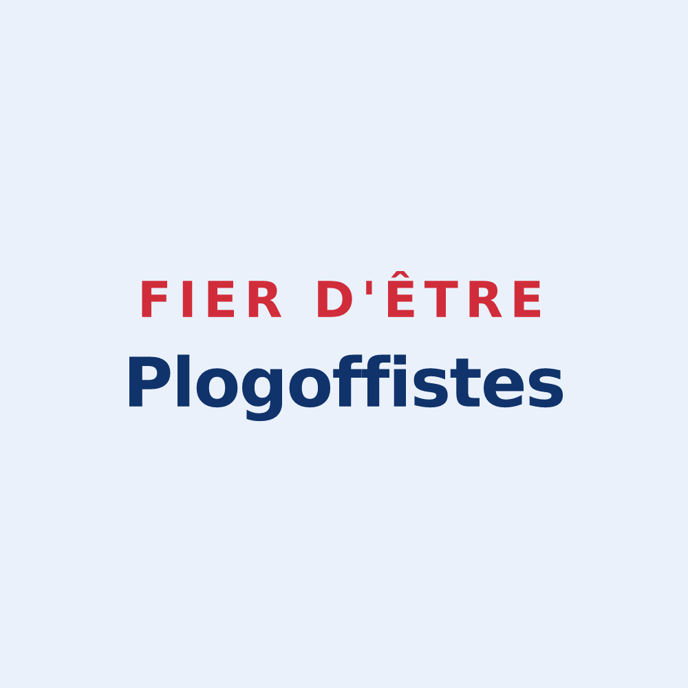 Sticker « Fier d'être Plogoffistes » — design pour Plogoff