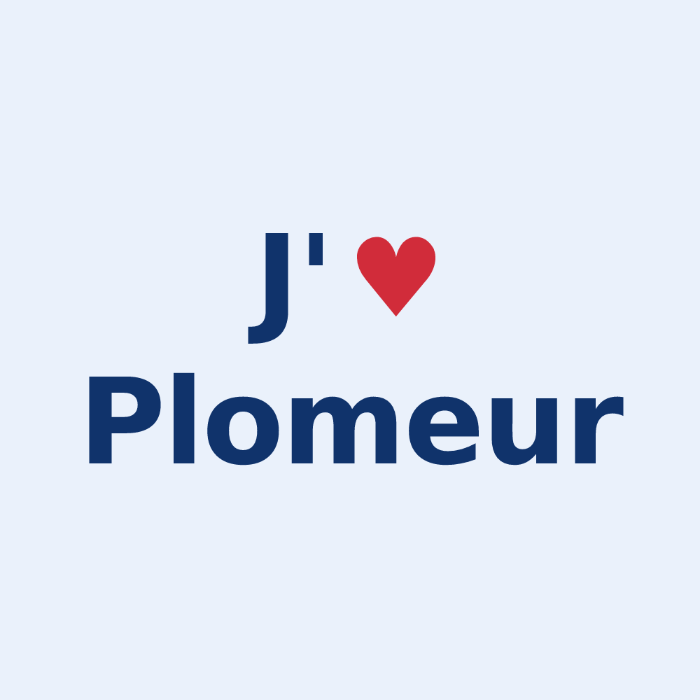 Sticker personnalisé Plomeur — design J'aime Plomeur