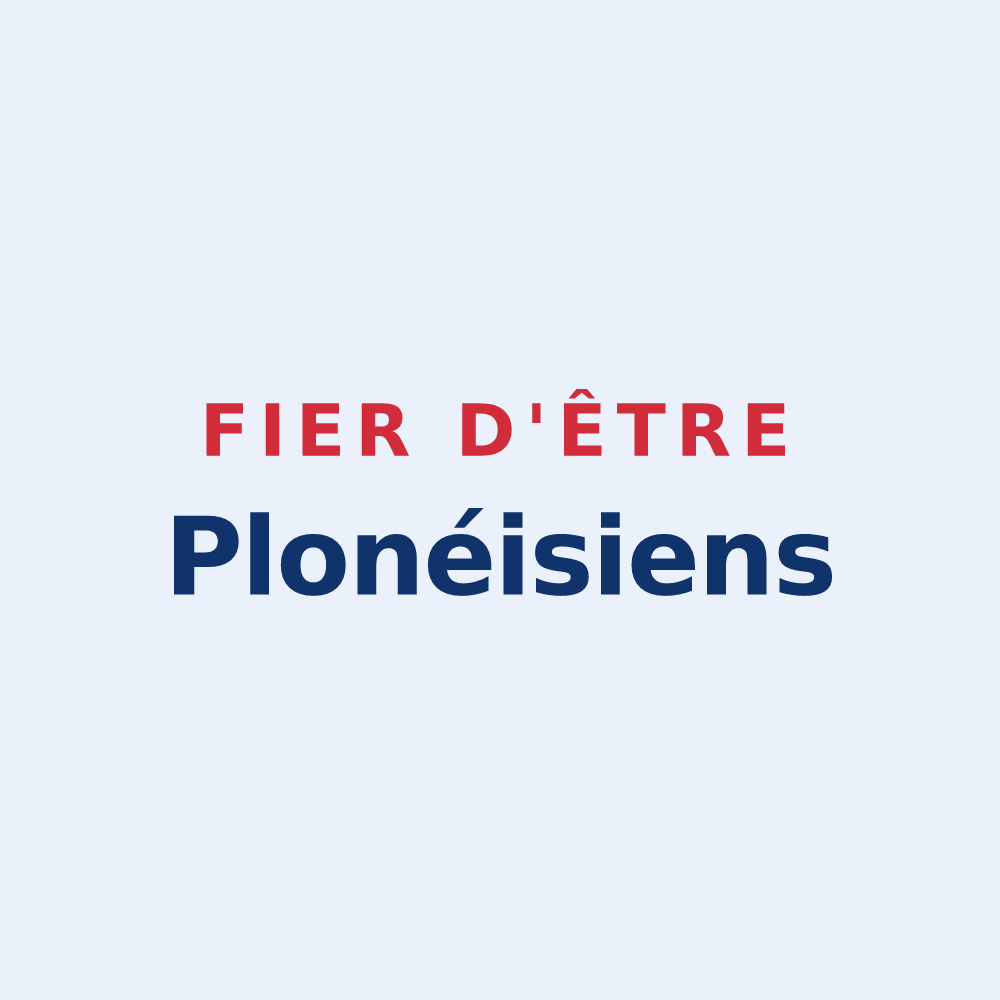 Sticker « Fier d'être Plonéisiens » — design pour Plonéis