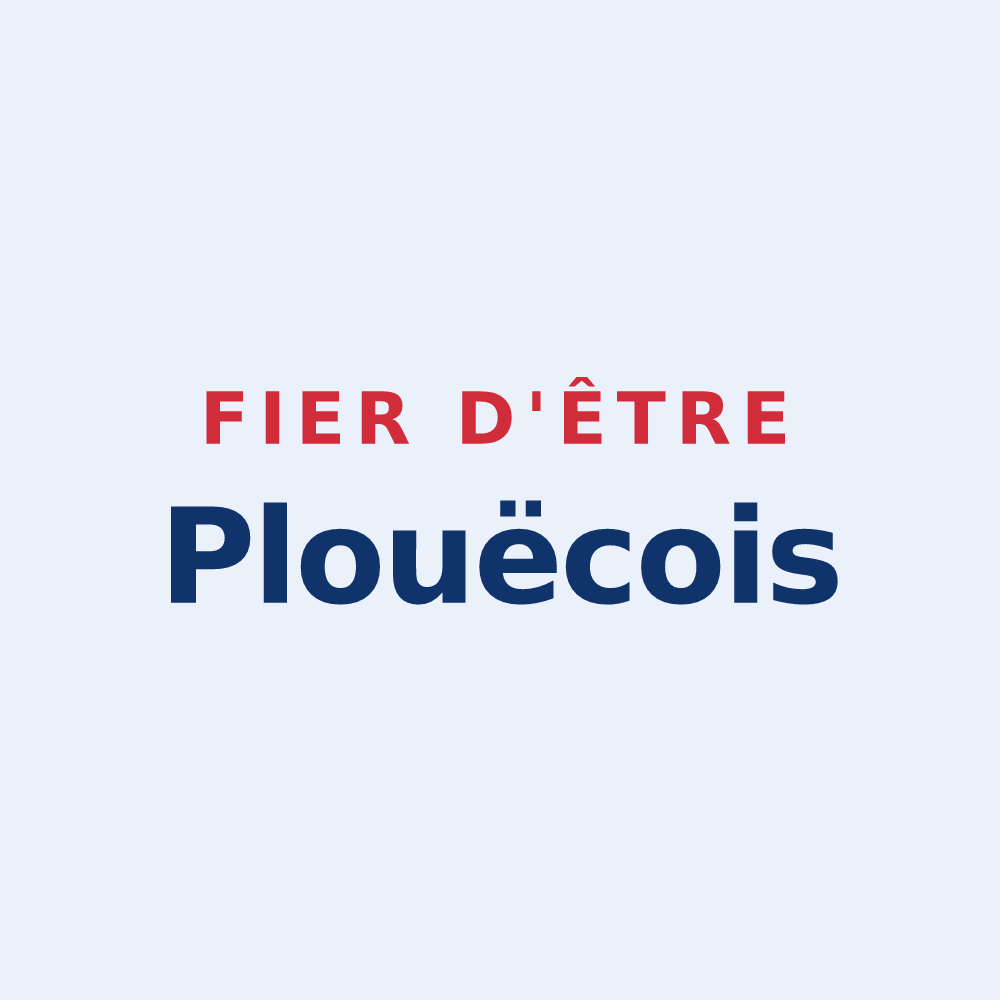 Sticker « Fier d'être Plouëcois » — design pour Plouëc-du-Trieux