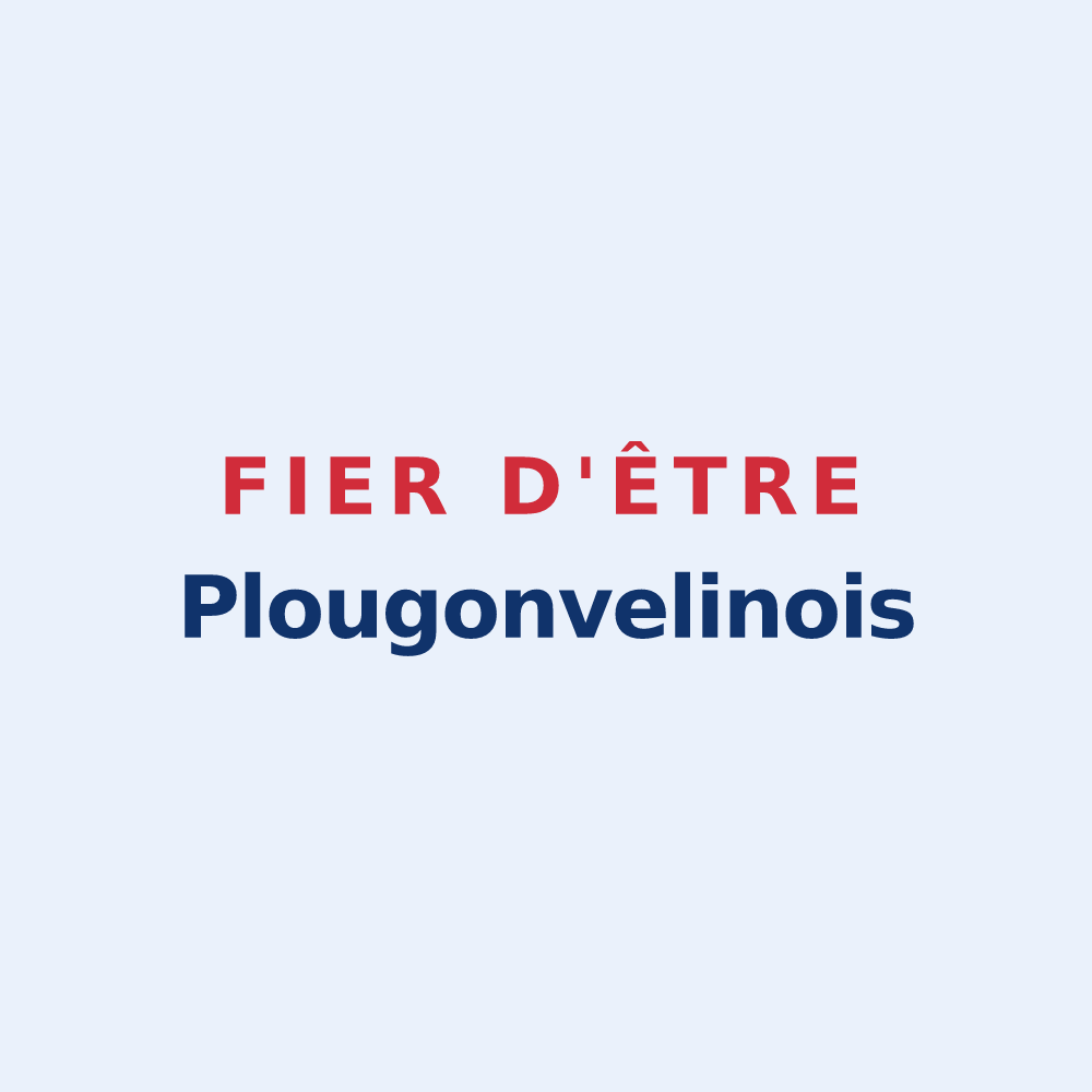 Sticker « Fier d'être Plougonvelinois » — design pour Plougonvelin