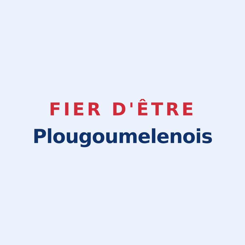 Sticker « Fier d'être Plougoumelenois » — design pour Plougoumelen