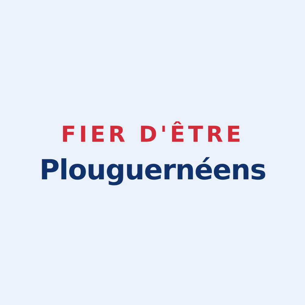 Sticker « Fier d'être Plouguernéens » — design pour Plouguerneau
