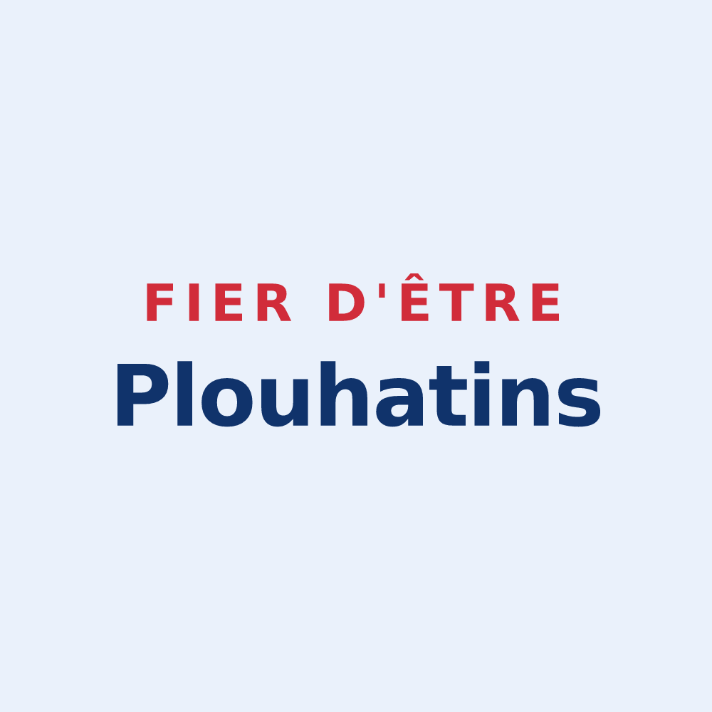 Sticker « Fier d'être Plouhatins » — design pour Plouha
