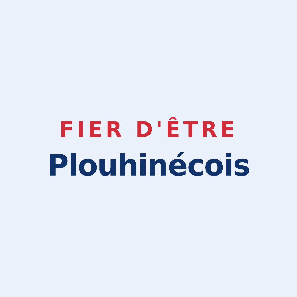 Sticker « Fier d'être Plouhinécois » — design pour Plouhinec