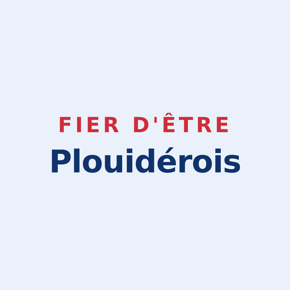 Sticker « Fier d'être Plouidérois » — design pour Plouider
