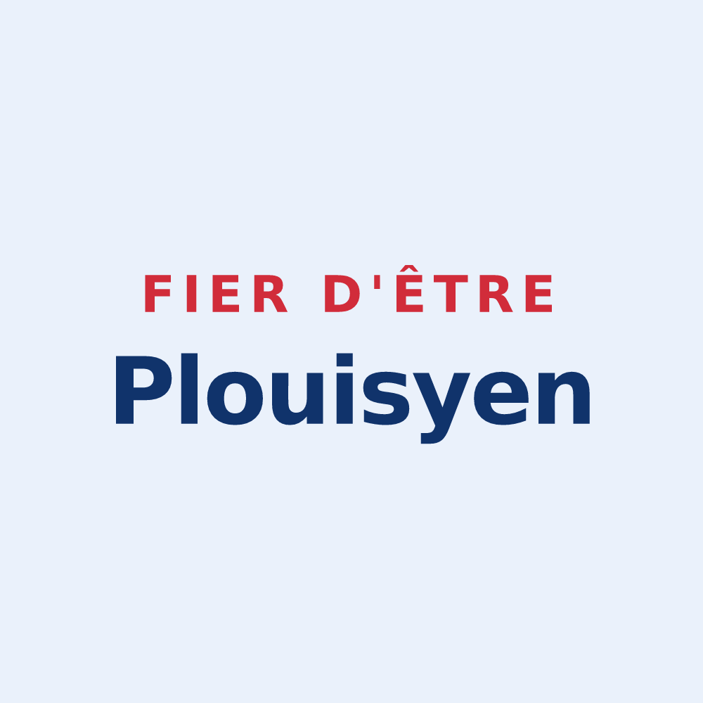 Sticker « Fier d'être Plouisyen » — design pour Plouisy