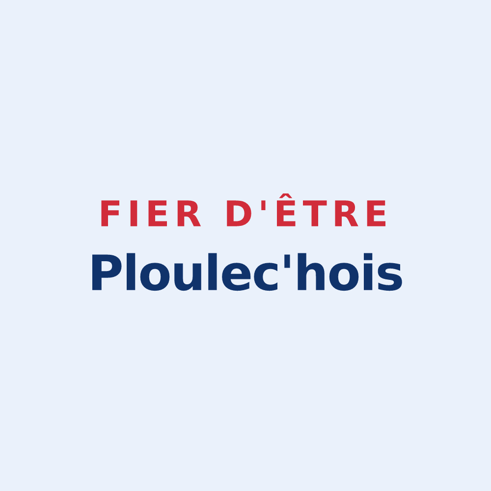 Sticker « Fier d'être Ploulec'hois » — design pour Ploulec'h