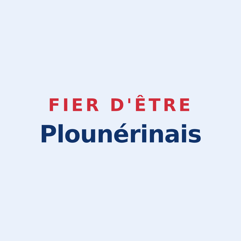 Sticker « Fier d'être Plounérinais » — design pour Plounérin