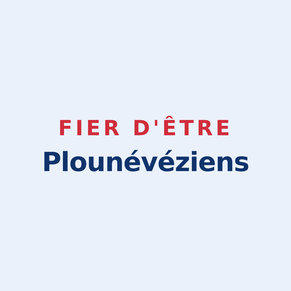 Sticker « Fier d'être Plounévéziens » — design pour Plounévez-Lochrist