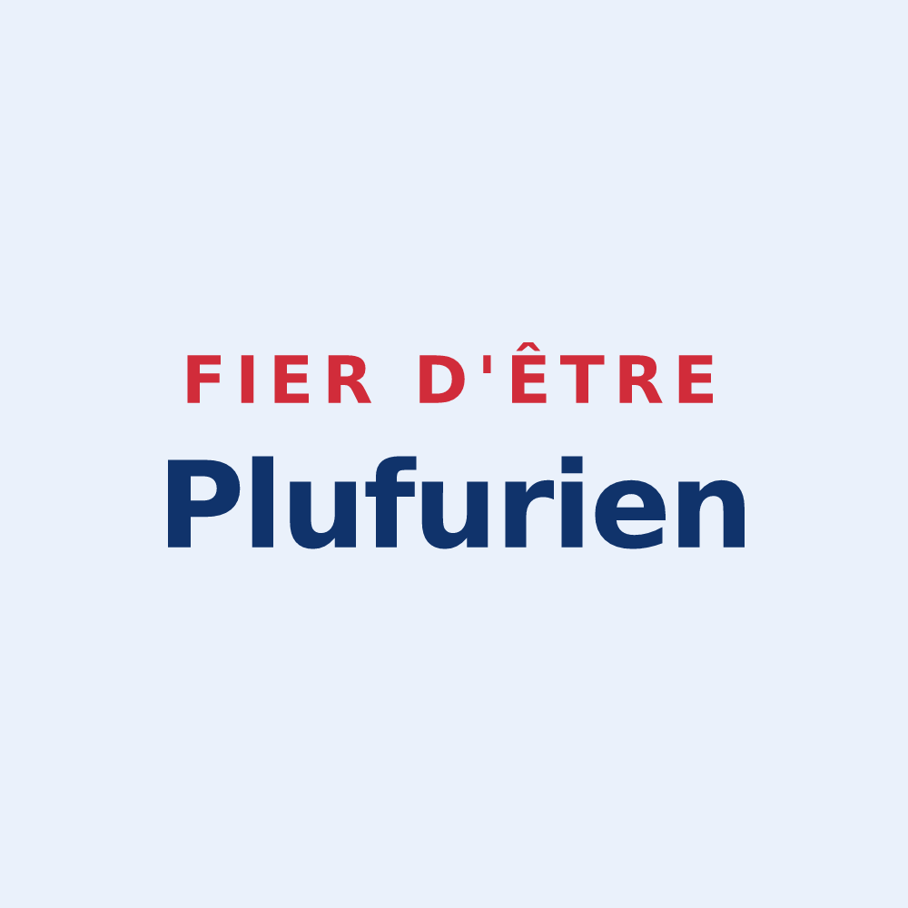 Sticker « Fier d'être Plufurien » — design pour Plufur