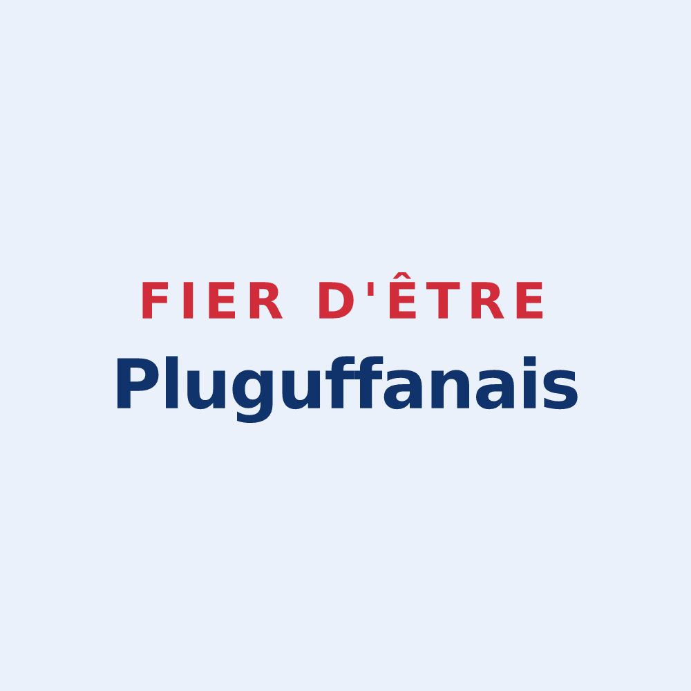 Sticker « Fier d'être Pluguffanais » — design pour Pluguffan