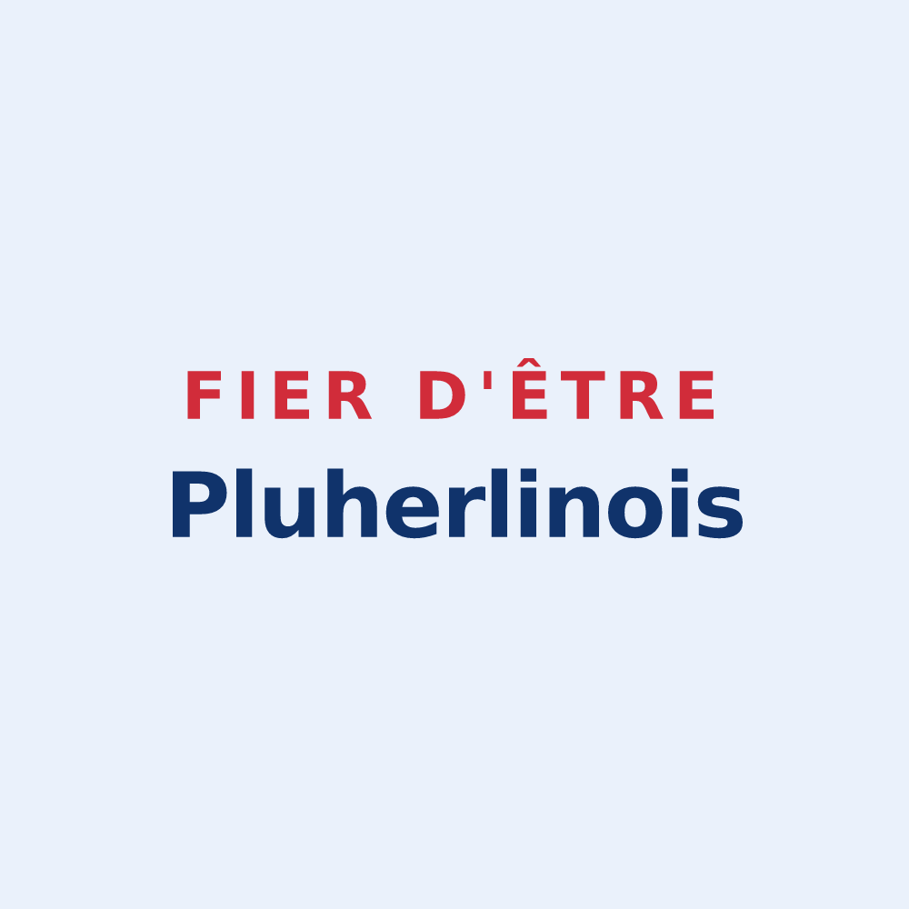 Sticker « Fier d'être Pluherlinois » — design pour Pluherlin