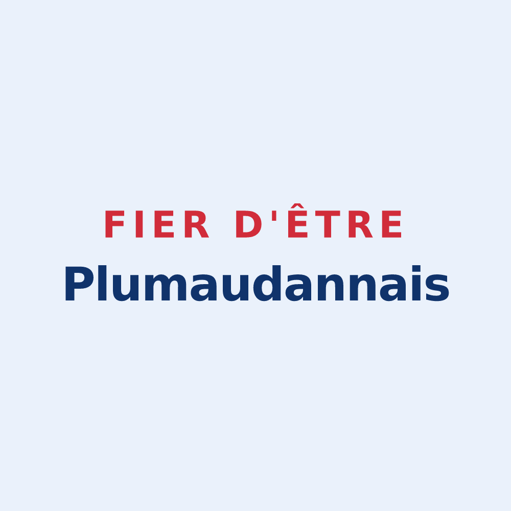 Sticker « Fier d'être Plumaudannais » — design pour Plumaudan