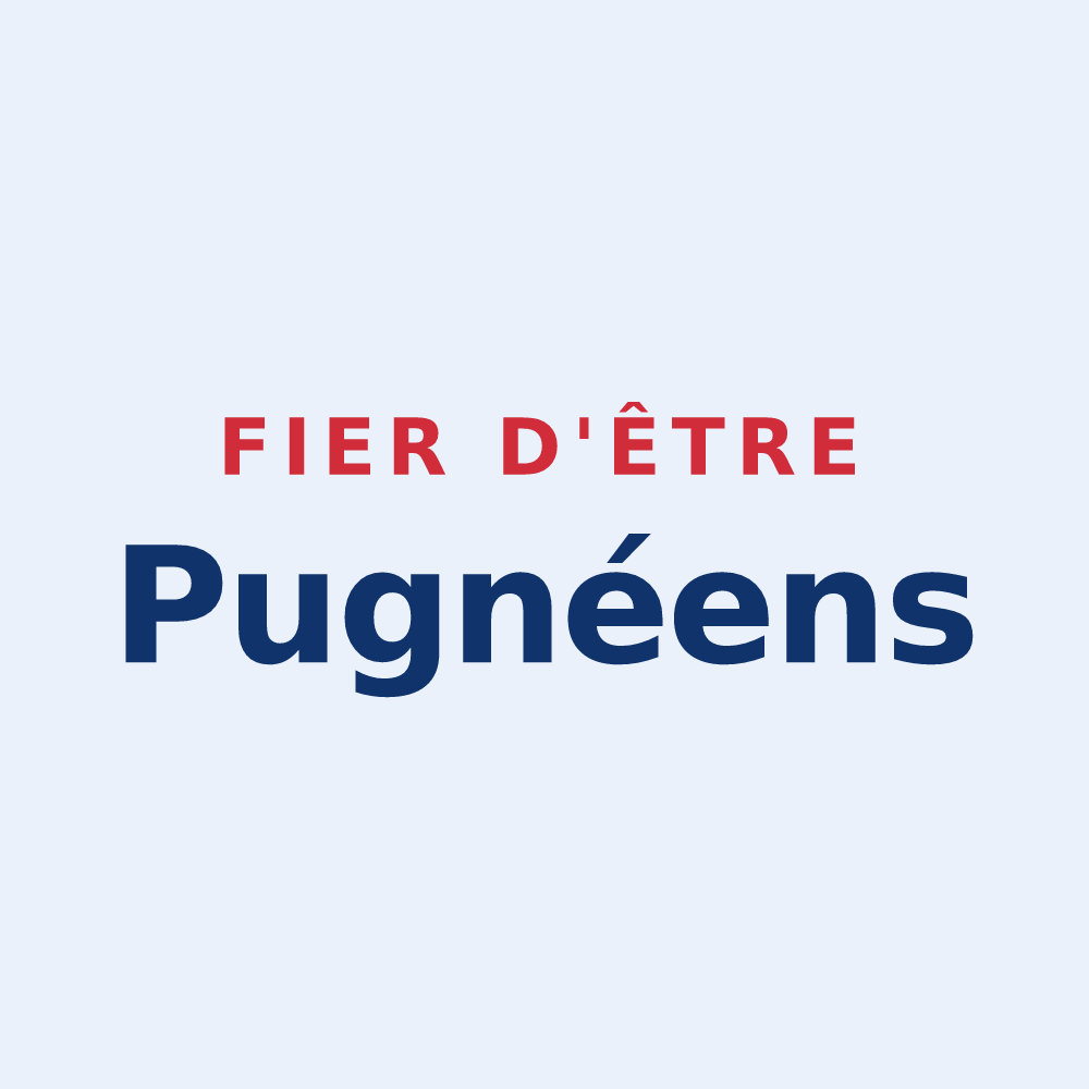 Sticker « Fier d'être Pugnéens » — design pour Poigny-la-Forêt