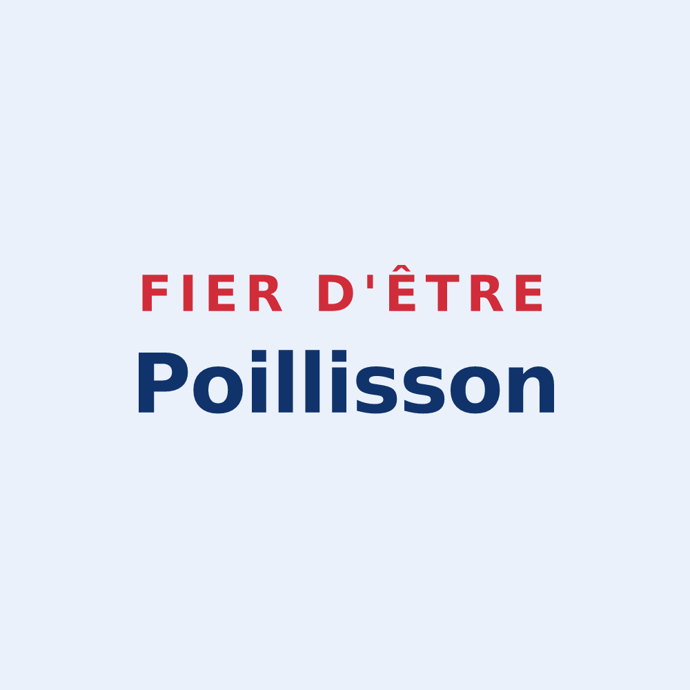 Sticker « Fier d'être Poillisson » — design pour Poilly-lez-Gien