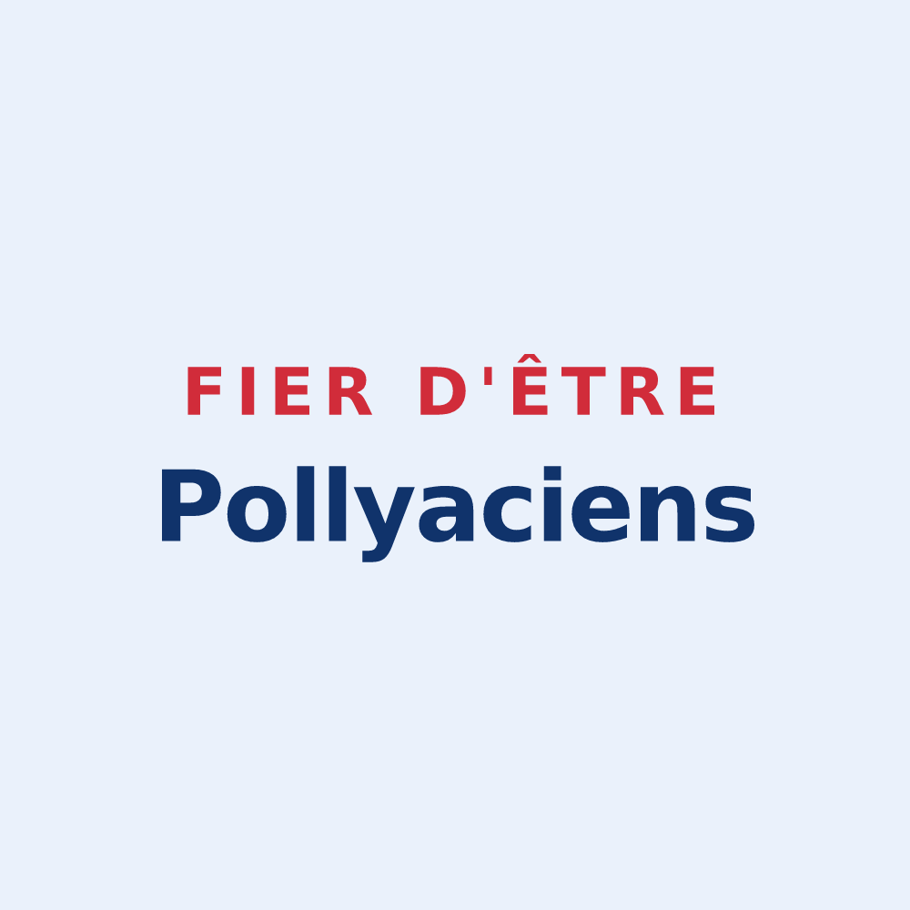 Sticker « Fier d'être Pollyaciens » — design pour Poilly-sur-Tholon