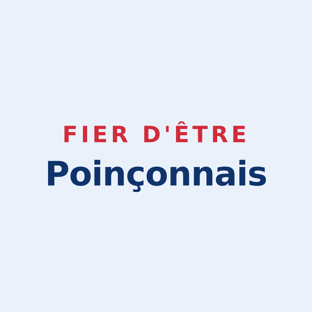 Sticker « Fier d'être Poinçonnais » — design pour Poinçon-lès-Larrey