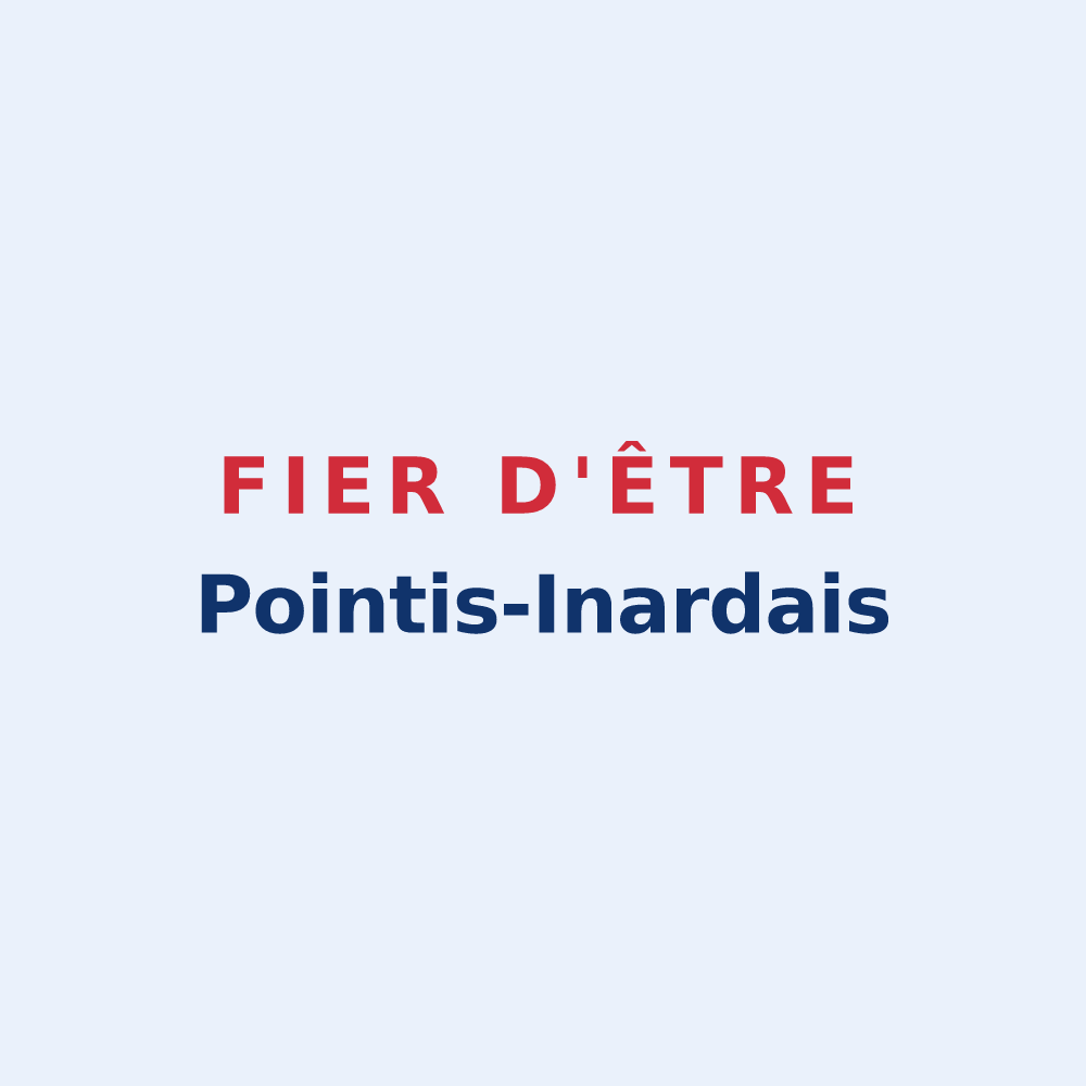 Sticker « Fier d'être Pointis-Inardais » — design pour Pointis-Inard