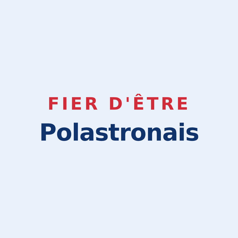 Sticker « Fier d'être Polastronais » — design pour Polastron