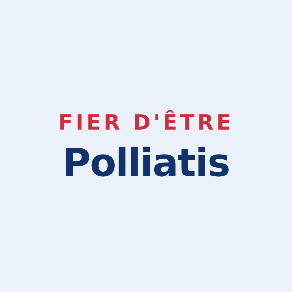 Sticker « Fier d'être Polliatis » — design pour Polliat