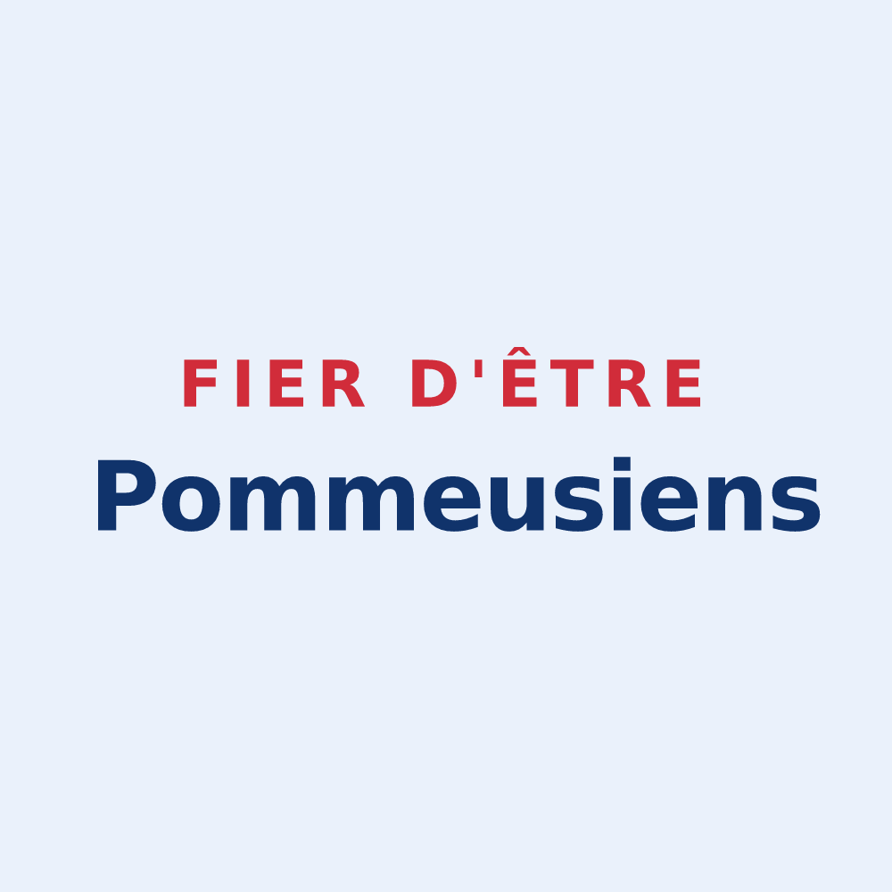 Sticker « Fier d'être Pommeusiens » — design pour Pommeuse