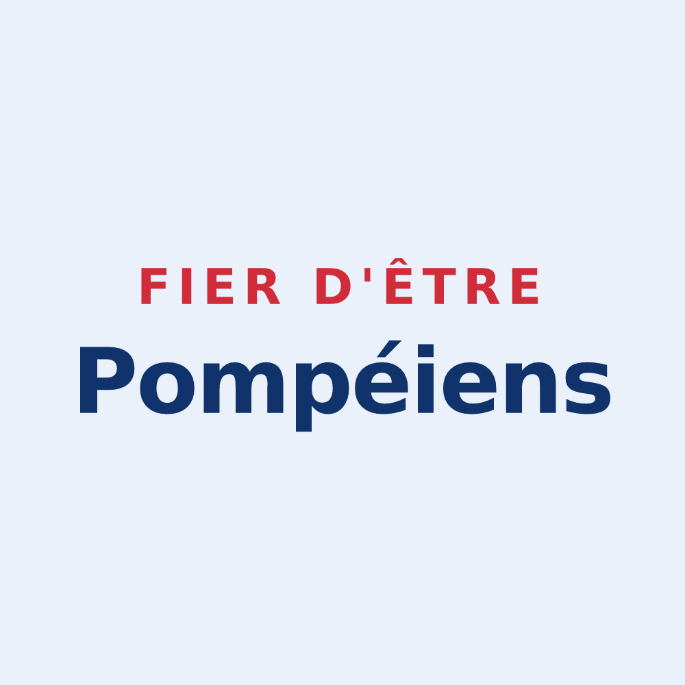 Sticker « Fier d'être Pompéiens » — design pour Pompey