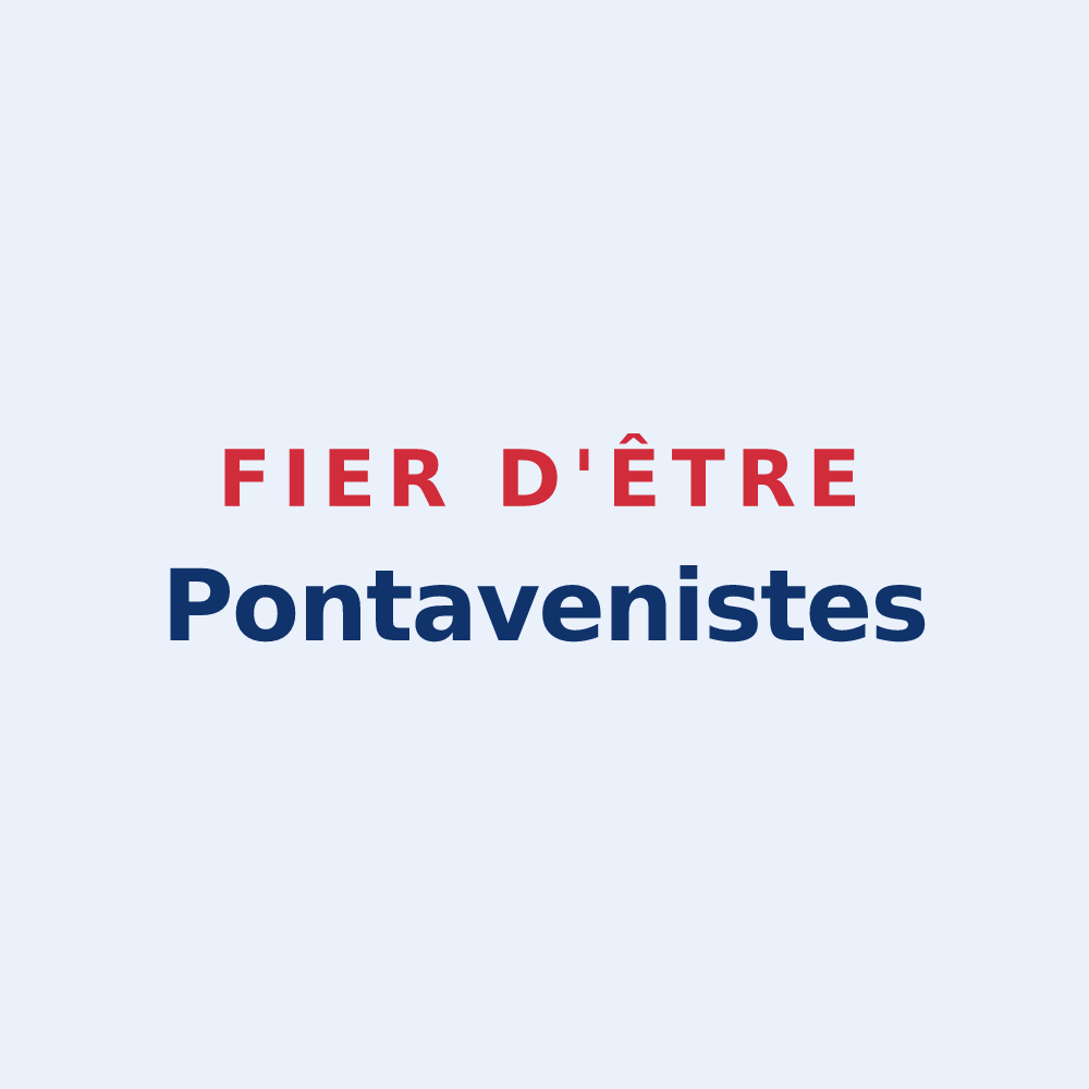 Sticker « Fier d'être Pontavenistes » — design pour Pont-Aven