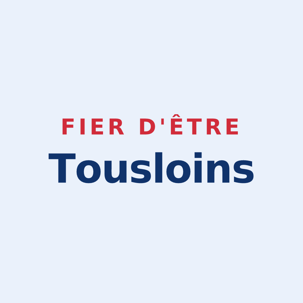Sticker « Fier d'être Tousloins » — design pour Pont-Bellanger