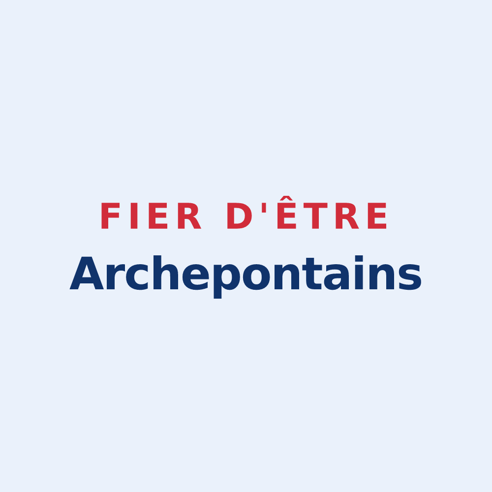 Sticker « Fier d'être Archepontains » — design pour Pont-de-l'Arche