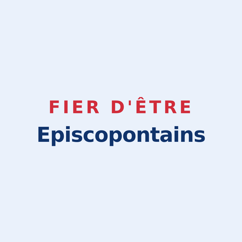Sticker « Fier d'être Episcopontains » — design pour Pont-Évêque