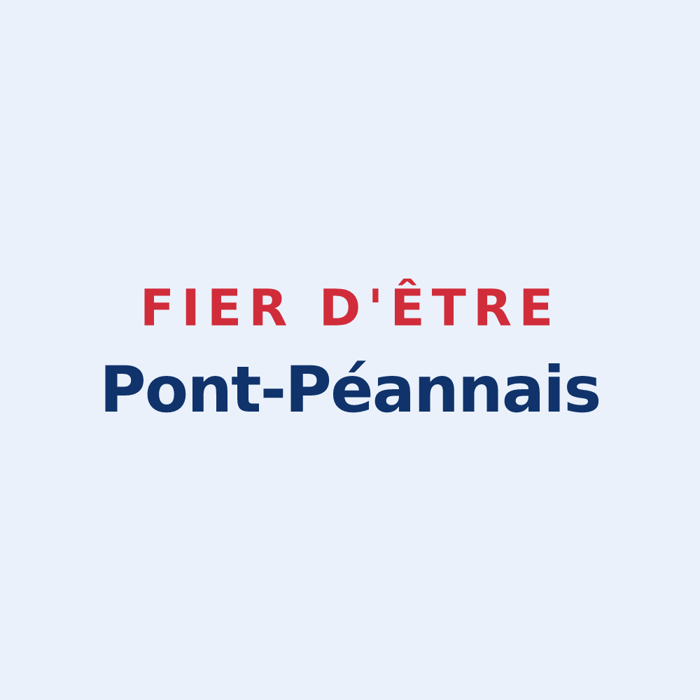 Sticker « Fier d'être Pont-Péannais » — design pour Pont-Péan