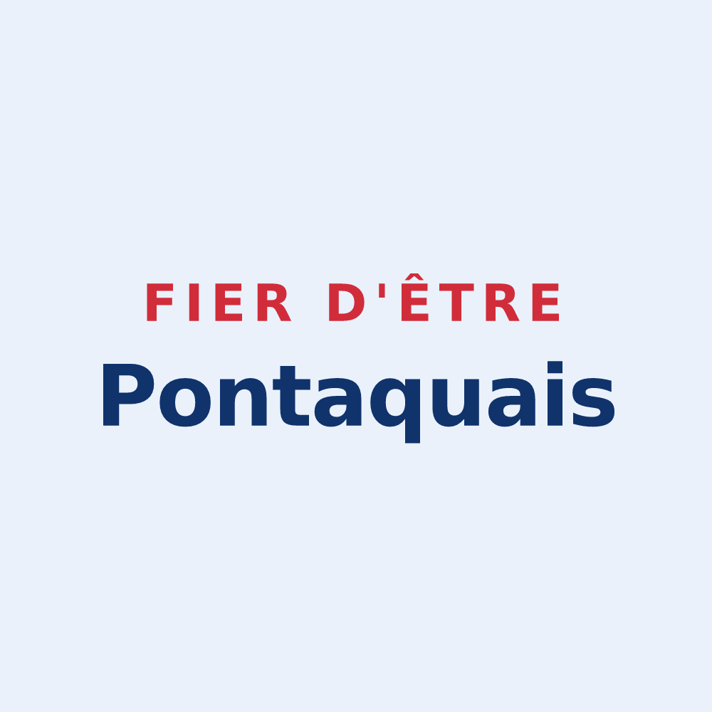 Sticker « Fier d'être Pontaquais » — design pour Pontacq