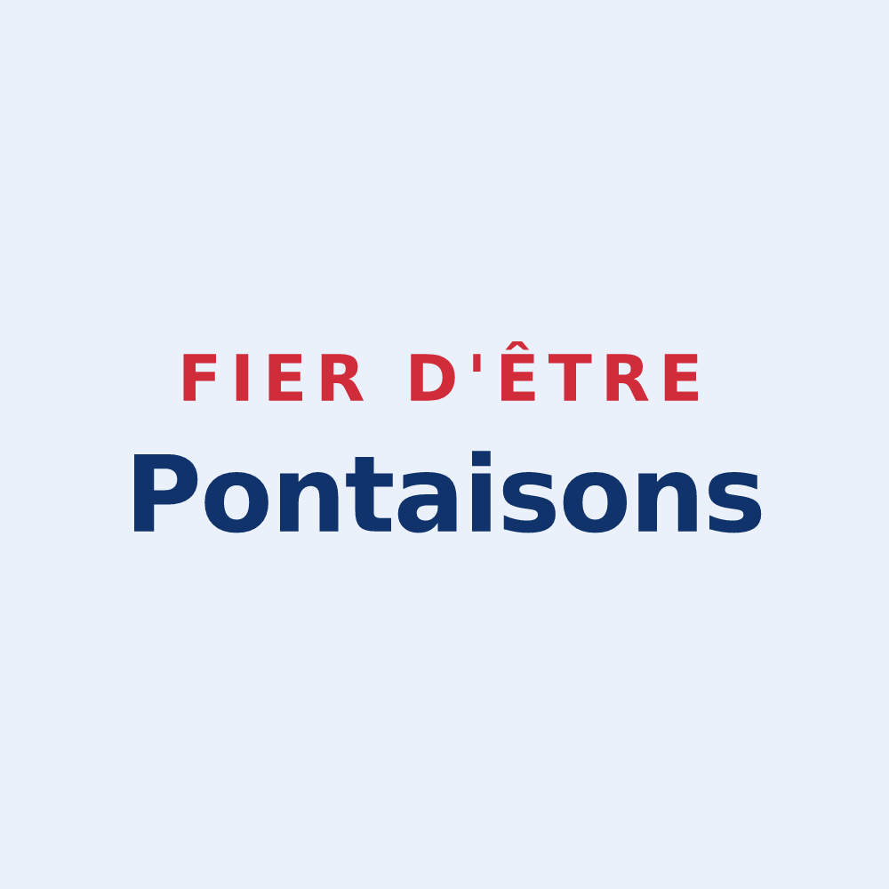 Sticker « Fier d'être Pontaisons » — design pour Pontaix