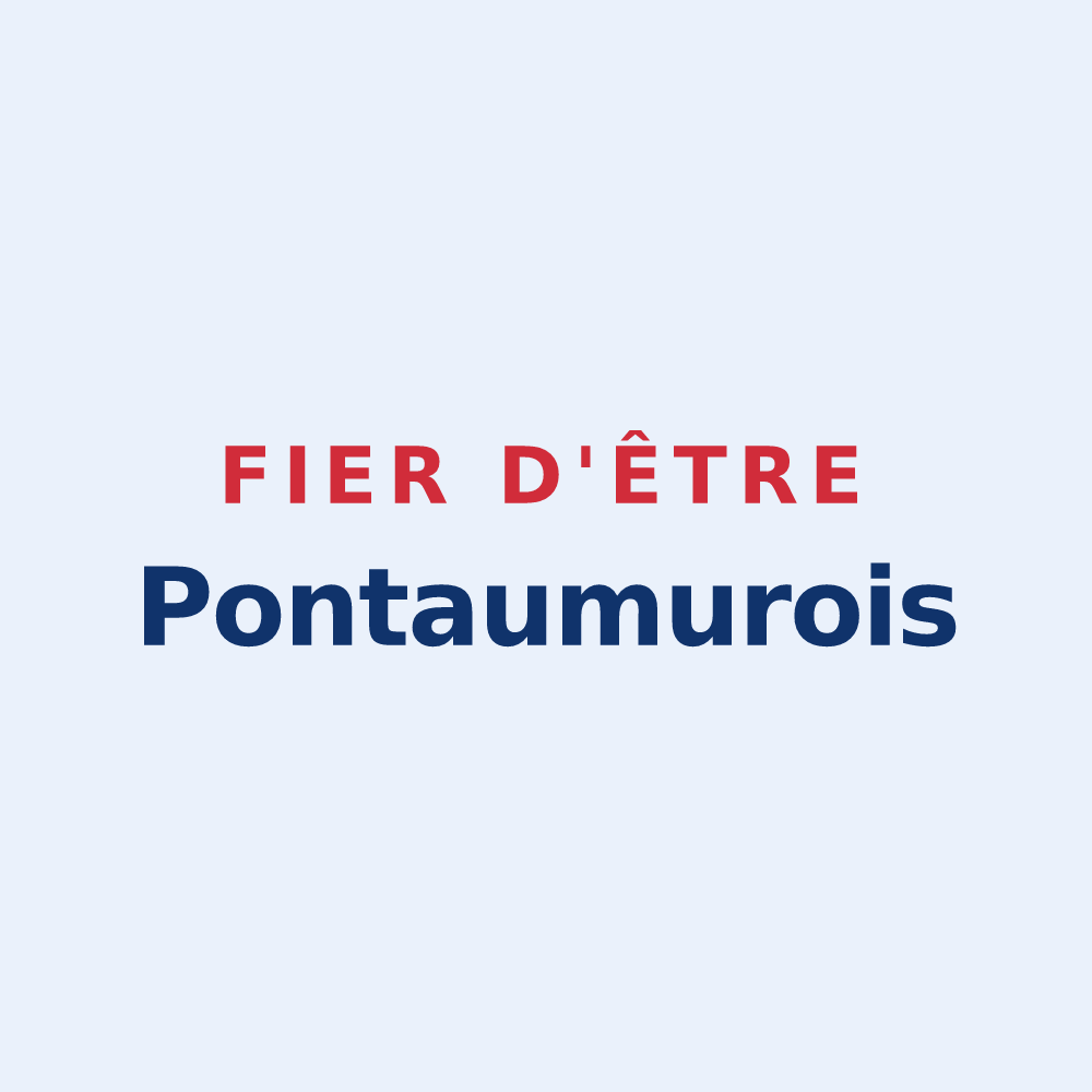 Sticker « Fier d'être Pontaumurois » — design pour Pontaumur