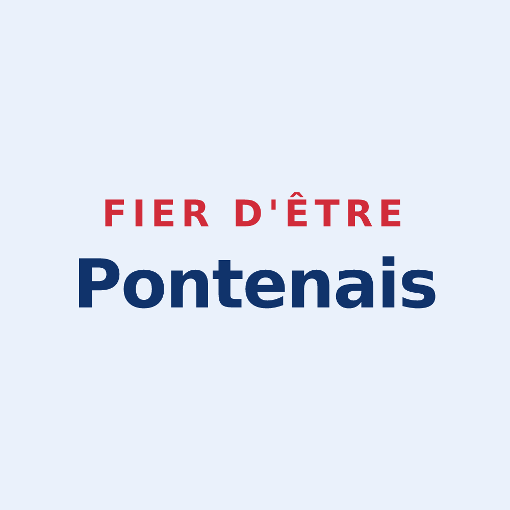 Sticker « Fier d'être Pontenais » — design pour Pontenx-les-Forges